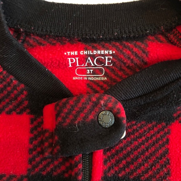 Fleece footie pajamas - Picture 2 of 2